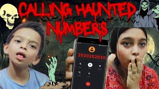 Calling haunted numbers 💀😳😈at night 3am 😱👀 gone wrong  🚫🤐 [upl. by Inaffit404]