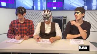 Dan amp Phil Challenge Olly Murs to an Extreme Blindfolded Drawing Battle [upl. by Stesha887]