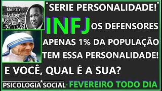 INFJ  SÓ 1 DA POPULAÇÃO MUNDIAL TEM ESSE TIPO DE PERSONALIDADE [upl. by Anyrb]