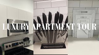 I MOVED  MY LUXURY APARTMENT TOUR MAHOGANY HOLLAND [upl. by Gnak]