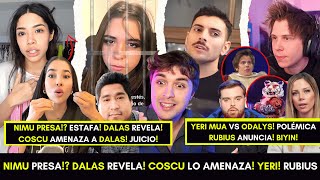 DALAS a JUICIO COSCU anuncia NIMU presa ESTAFA expuesta YERI vs ODALYS RUBIUS se sincera BIYIN [upl. by Idnim]