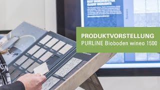 Produktvorstellung PURLINE Bioboden wineo 1500 mit ecuran [upl. by Llenra]