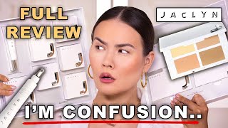 NEW JACLYN COSMETICS THE PREP amp SET COLLECTION  FULL REVIEW  Maryam Maquillage [upl. by Ahscrop]