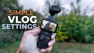 DJI Osmo Pocket 3 BEST Video Settings [upl. by Aenahs]