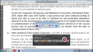 IPCC MAY 2016 THE COMPANIES ACT 2013 AMENDMENT NOTES [upl. by Farl952]