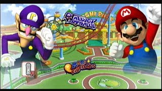 Mario Super Sluggers Season 2 Game 5  Waluigi vs Mario  Yoshi Park [upl. by Sharron741]