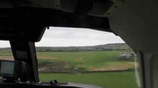 Landing at Lands End Airport Runway 34 Cockpit View HD [upl. by Connelley144]