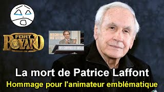 La mort de Patrice Laffont  Un animateur culte 😢 [upl. by Aetnahs599]