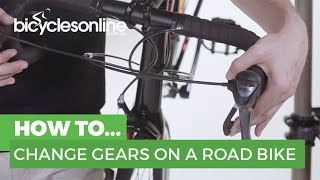 How to Change Gears Properly on a Road Bike [upl. by Chemesh345]