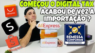 COMEÇOU O REMESSA CONFORME  TAXAS EM TODOS OS PRODUTOS  ALIEXPRESS VAI ADERIR [upl. by Abbot]