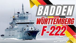 BadenWürttemberg F222 Germanys Stealth Frigate 🚢🇩🇪 [upl. by Roath534]