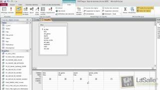 Microsoft Access 2010  Requête avec critère de sélection A05 [upl. by Acemahs]