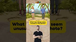 What two things seem unusual in this photo puzzled quiz riddle games viral [upl. by Amoreta962]