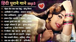 Hindi Gana🌹Sadabahar Song 💖हिंदी गाने 💔Purane Gane Mp3 💕Filmi Gaane अल्का याग्निक कुमार सानू गीत [upl. by Strait]