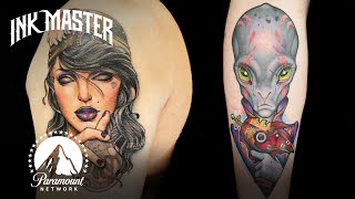 Best Coverup Tattoos  Ink Master [upl. by Eanram]