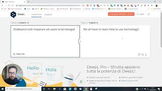 Andrea Cartotto  Come utilizzare un traduttore online affidabile conosciamo Deepl [upl. by Akcira]