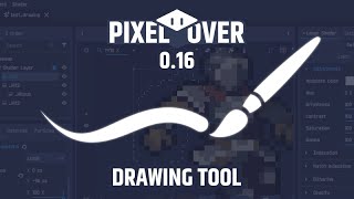 Drawing tool for pixel art bones animation software  PixelOver 016 Trailer [upl. by Marva]