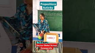 Preposition Activity school trending viral englishgrammar [upl. by Aennaej]