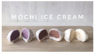 Mochi Ice Cream  Homemade Mochi Ice Cream  Mochi [upl. by Eirhtug112]