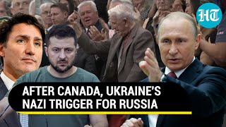 Zelensky Provokes Putin Honours WWII Nazi Solider After Canada Now Ukraines Stunt Amid War [upl. by Lihcox]