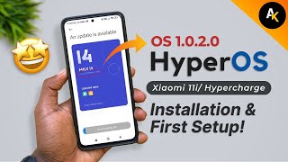 Xiaomi 11i 5G 11i hypercharge HyperOS 1020 Global Installation amp First Setup💥⚡ [upl. by Laertnom]