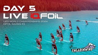 Day 5  Live iQFOiL U23 Worlds 2024 [upl. by Dagna]