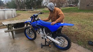 2024 Yamaha YZ 125 Walk Around amp Start Up [upl. by Timothy]