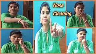 Nose Picking Challenge। Nose Cleaning। Fanny Video। Bengali Video। Requested😵🤔 [upl. by Acirema]