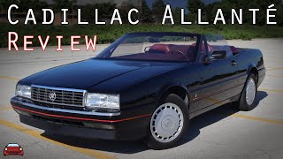 1989 Cadillac Allanté Review  The Most 80s Luxury Car EVER [upl. by Ellehcrad]