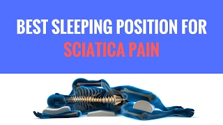 Best Position to Sleep with Sciatica Pain Shown by St Joseph MI Chiropractor [upl. by Eeramit]