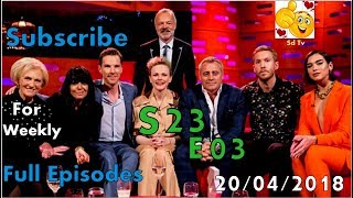 Full Graham Norton Show S23E03 Benedict Cumberbatch Matt LeBlanc Maxine Peake [upl. by Epner770]