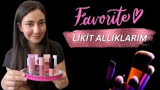 FAVORİ LİKİT ALLIKLARIM  Uygun Fiyatlı Likit Allıklar 💓 [upl. by Melly495]