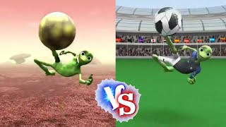 El Chombo Dame Tu Cosita FIFA Old vs New👽⚽ Part 7  Alien Frog Challenge  Normal vs 4× vs 8× Speed [upl. by Ange]