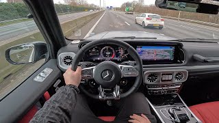 The New Mercedes AMG G63 G Class 2024 Test Drive [upl. by Eesdnil982]