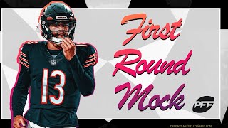 2024 NFL 1st Round Mock Draft 1 0 [upl. by Nahgaem]