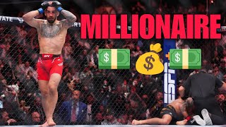 UFC 298 All Fighters Salaries  Payouts amp All Bonus Winners  Volkanovski vs Topuria [upl. by Benco784]