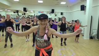 RICKY MARTIN “Vente pa’ Ca” Aclass remix  Zumba SambaCumbia [upl. by Halette]