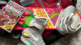 NIKE MAG BACK TO THE FUTURE 1989  2015 review thoughts  and comparisons [upl. by Cherie]