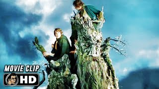 The Ents Attack Isengard Scene  THE LORD OF THE RINGS THE TWO TOWERS 2002 Movie CLIP HD [upl. by Balmuth]