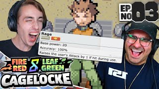 CRAZY CAGEMATCH STRATEGIES  Pokemon Fire Red amp Leaf Green Cagelocke EP03 [upl. by Esej]