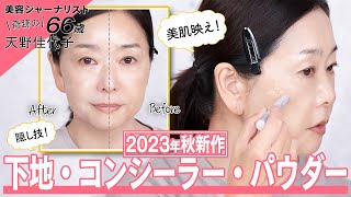 【2023秋新作】一気に美肌映えするから使ってみて！！進化したコンシーラー・下地・お粉が本当にすごい✨【コスメデコルテ ・アルビオン・シャネルetc】 [upl. by Nored]