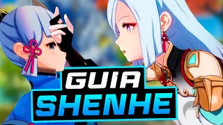 ¿MEJOR BUFF CRYO GUÍA de SHENHE  Genshin Impact 35 [upl. by Eedoj]