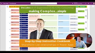 Building a relationship between two SharePoint Lists using Power Apps 51222232 [upl. by Nnahs]