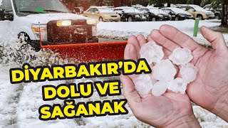 Diyarbakırda Dolu ve Sağanak  Güncel Hava Durumu [upl. by Constancy]