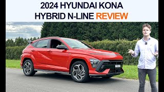 THIS IS BRILLIANT 2024 Hyundai Kona Hybrid NLINE REVIEW [upl. by Annahael]