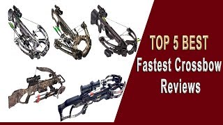 Top 5 Fastest Crossbow 2023  Best Archery Crossbows [upl. by Inot922]