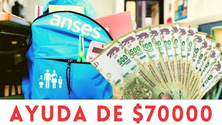 Cómo obtener la ayuda escolar de 70 000 de ANSES en marzo [upl. by Isidoro]