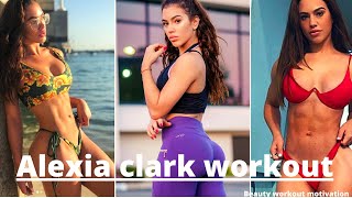 Fitness model Alexa Clark workout motivation  body workout  bikini workout  workout motivation [upl. by Minoru]