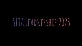 SITA LEARNERSHIP  SOUTH AFRICA [upl. by Howzell776]