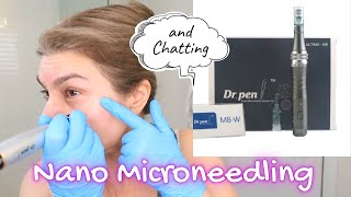 Nano Microneedling and Chatting about my latest DIYs  PDOThreadsDIY [upl. by Neff615]